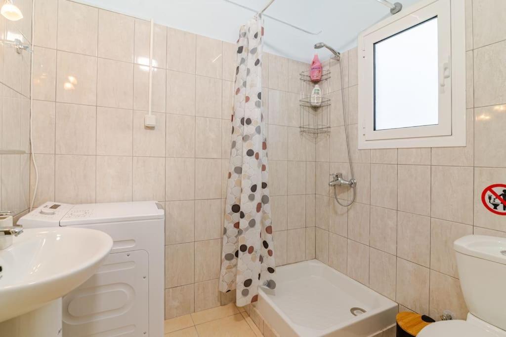 Seaside Escape Apartments - Poseidon Palaiá Fókaia Eksteriør bilde